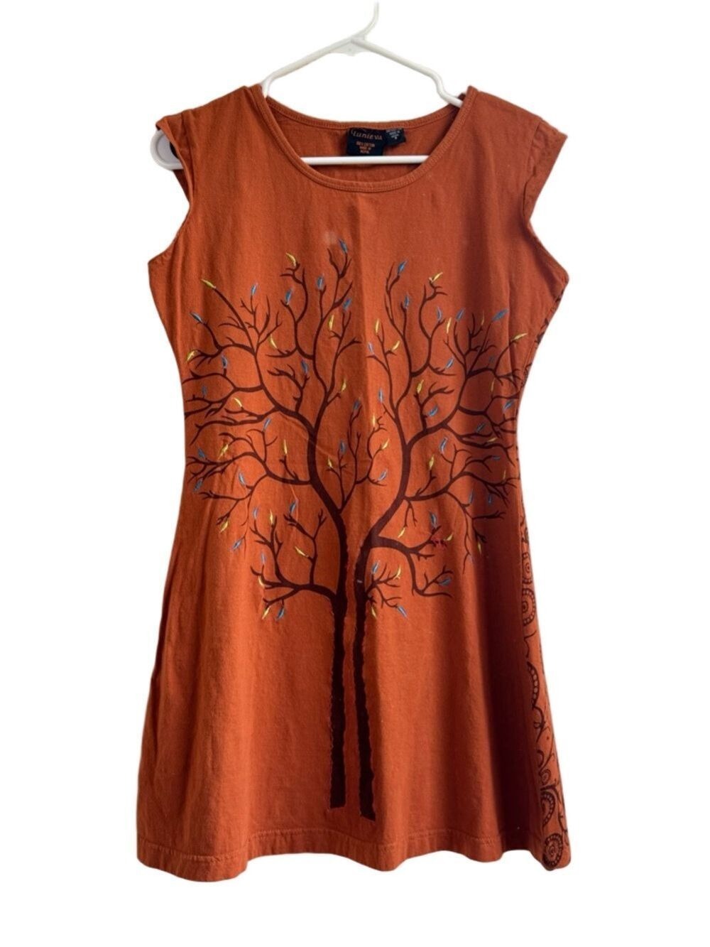 LUNIEVA 100% Organic Tree of Life Dress